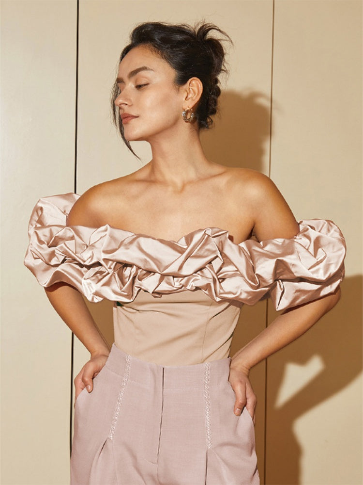 Vintage Inspired   Floral Edge Top
