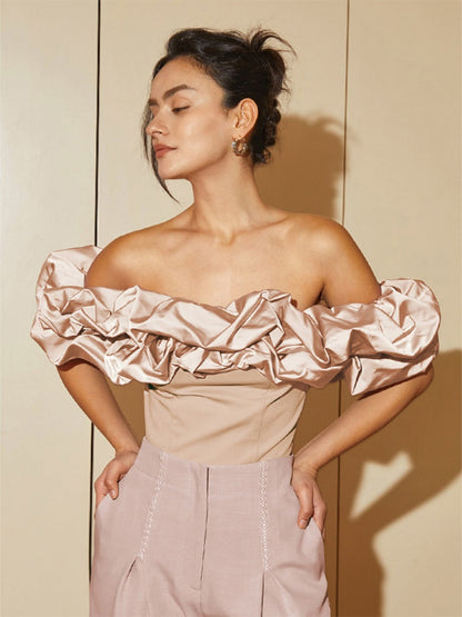 Vintage Inspired   Floral Edge Top