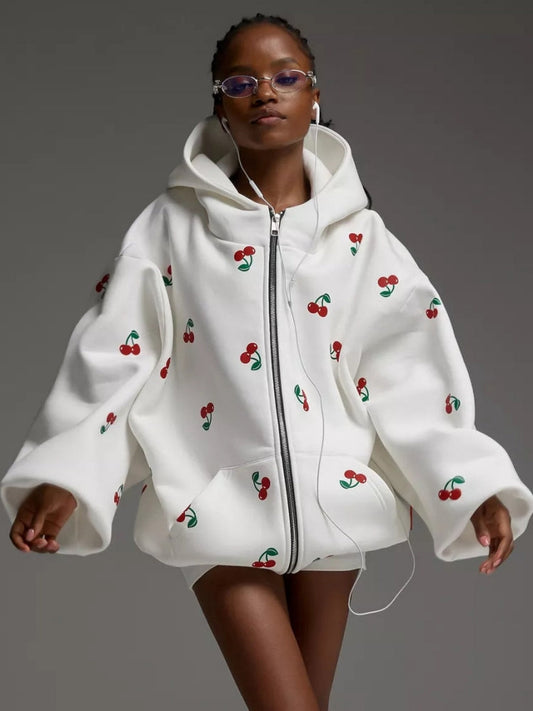 Casual Loose Fit Hoodie