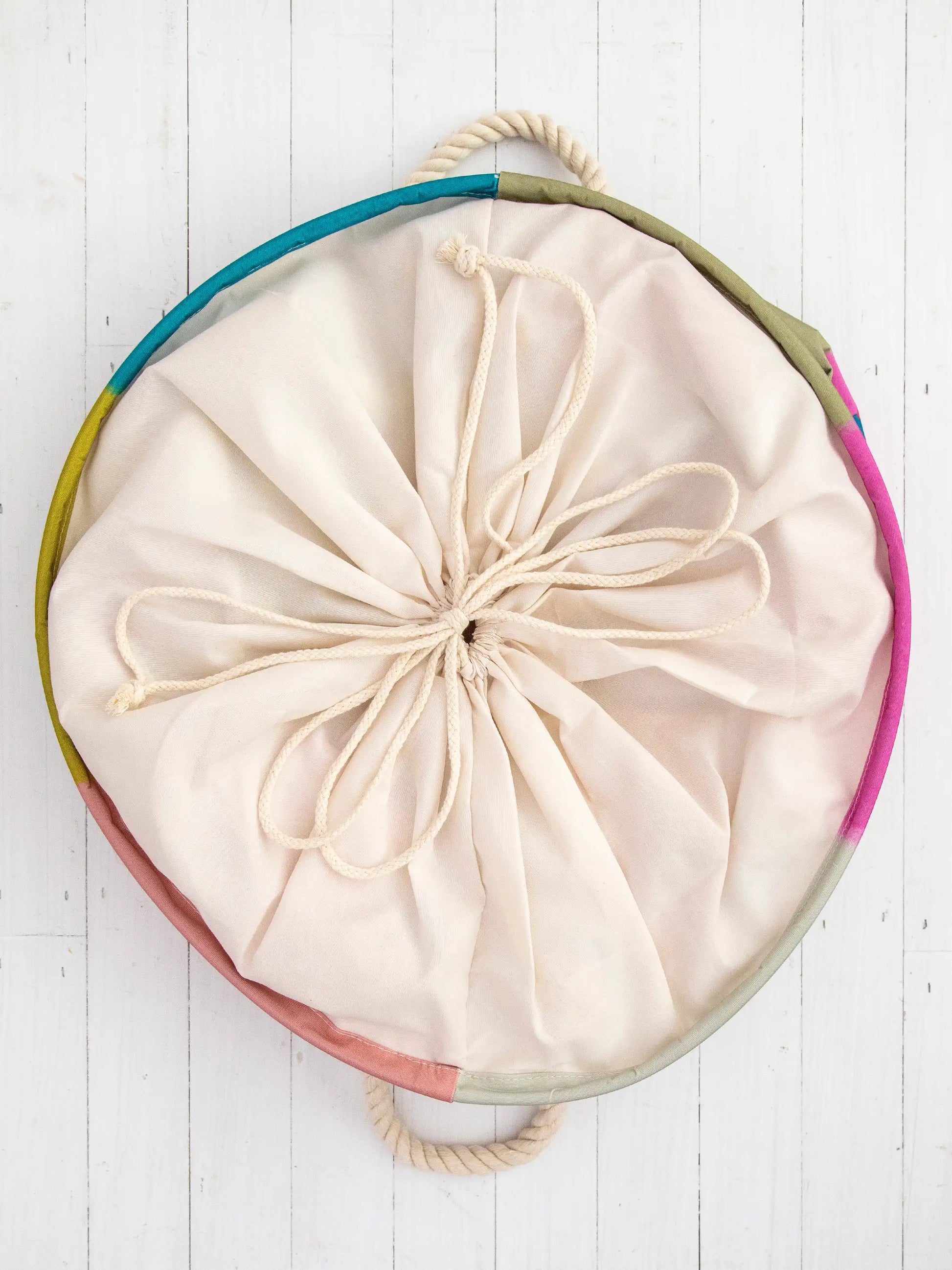 Boho Printed Laundry Hamper - Floral