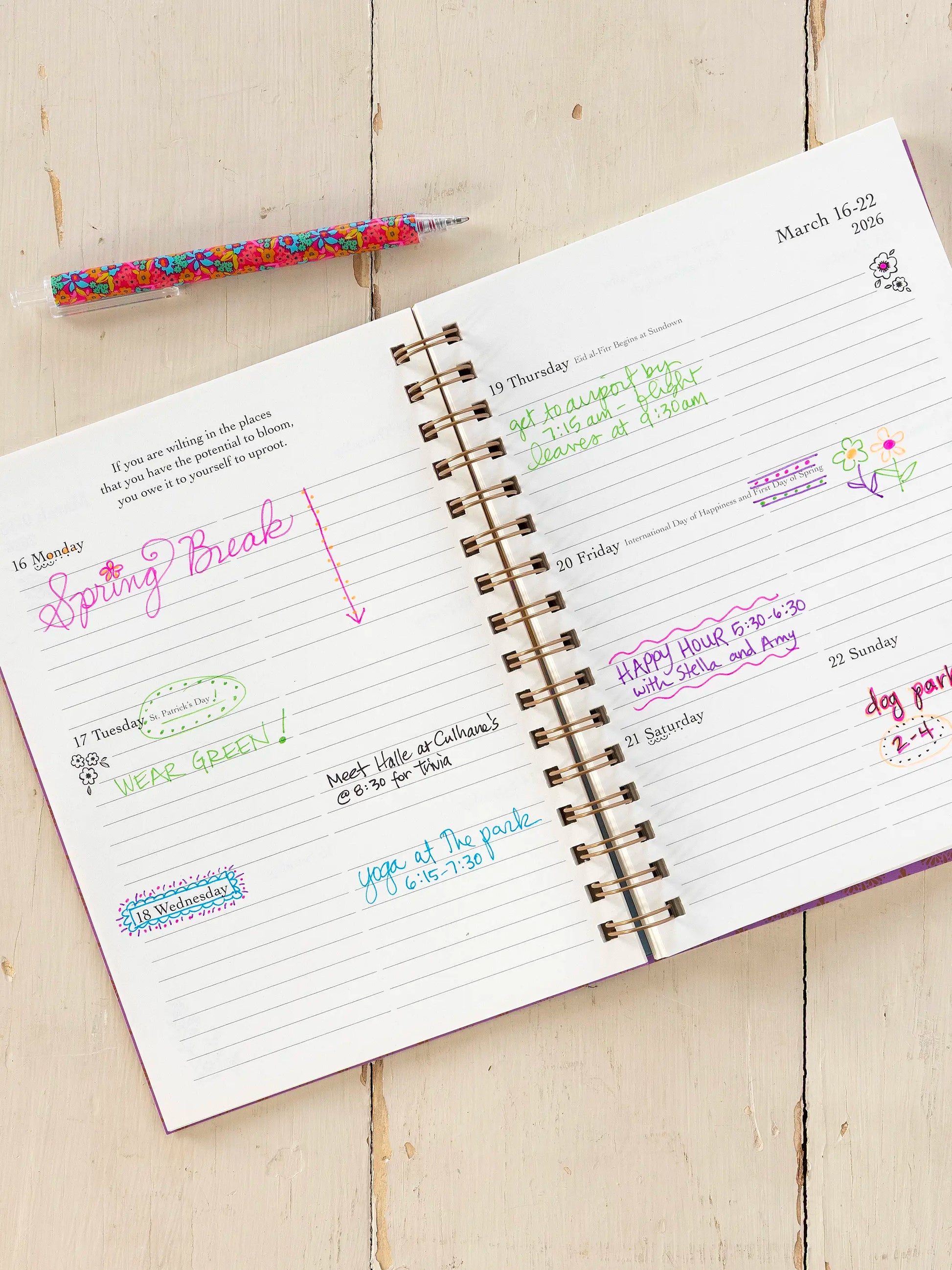2026-27 17 Month Planner - Keep Going