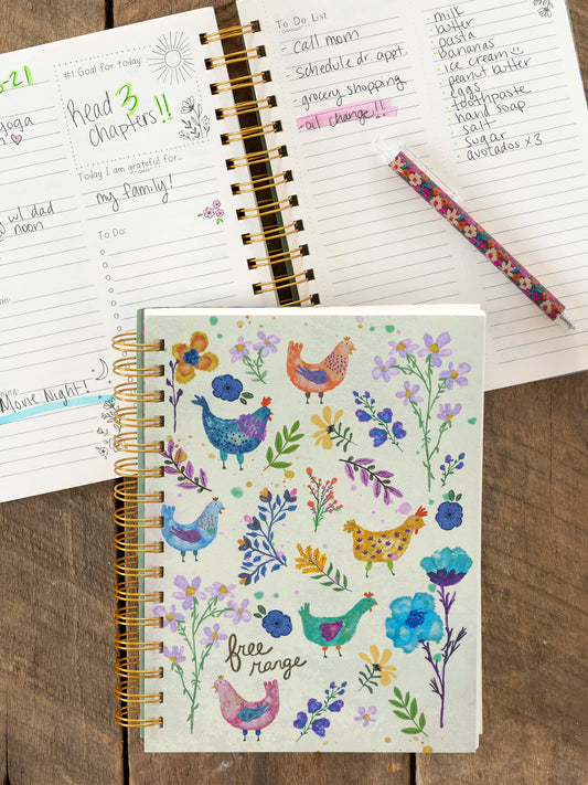 Daily To-Do List Planner - Chickens