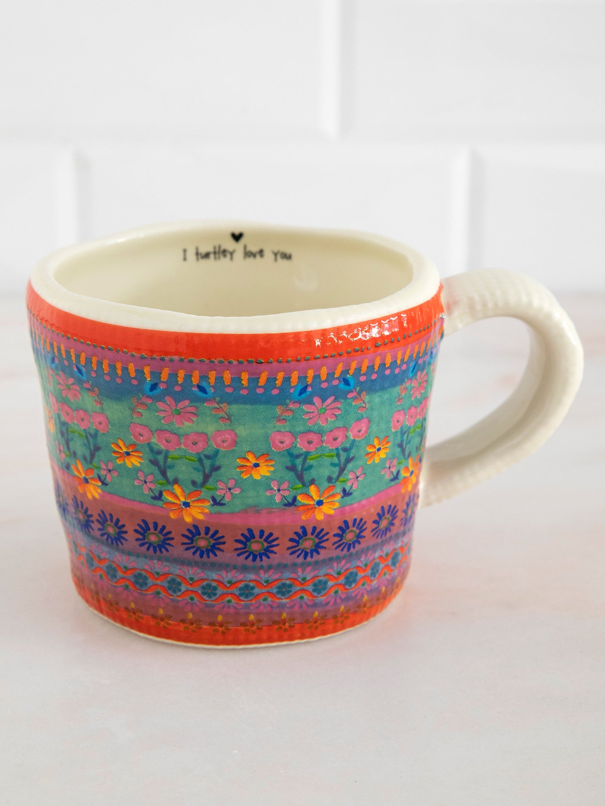 Peek-A-Boo Coffee Mug - Turtle