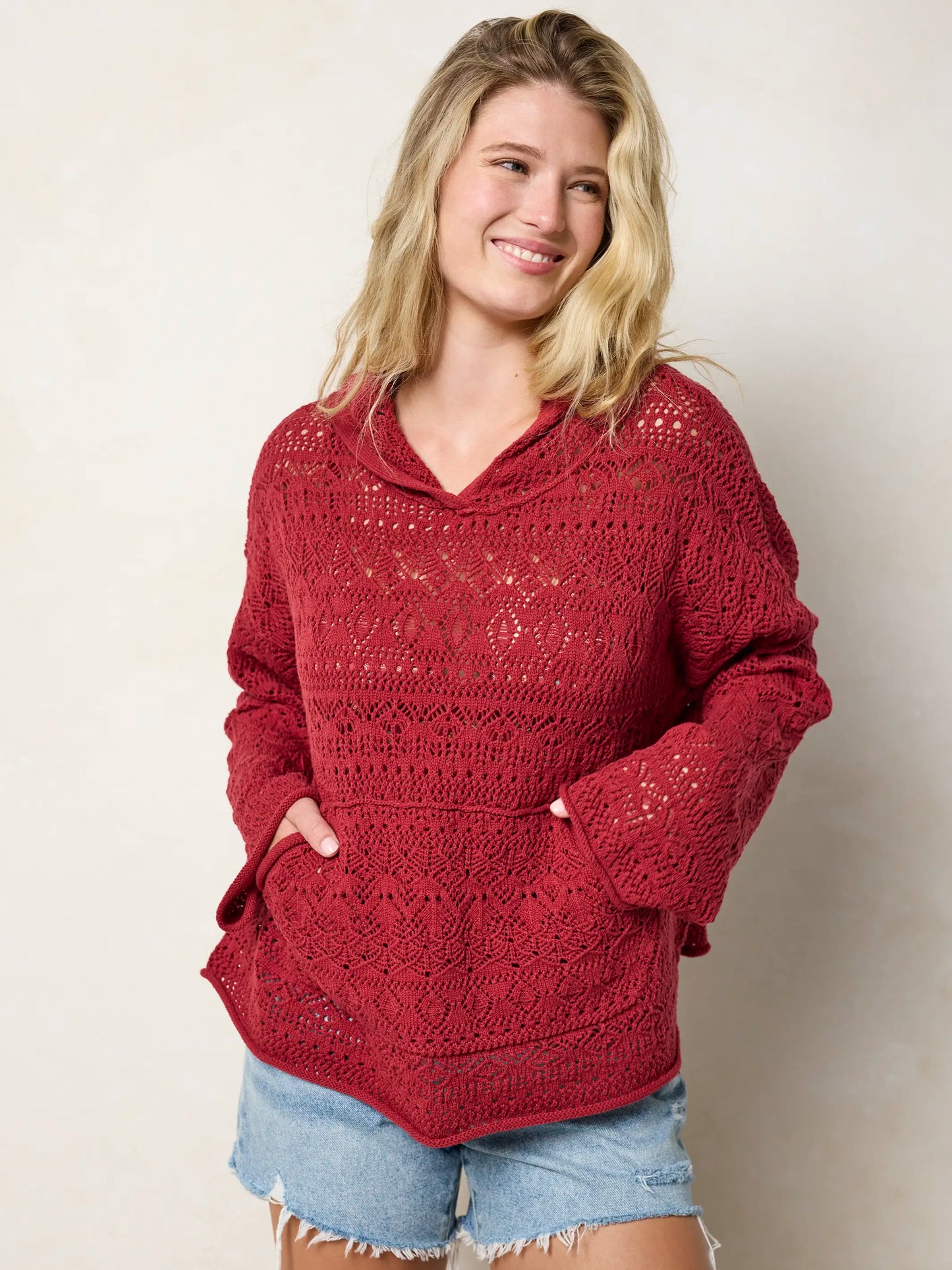 Endless Summer Hoodie - Dark Raspberry
