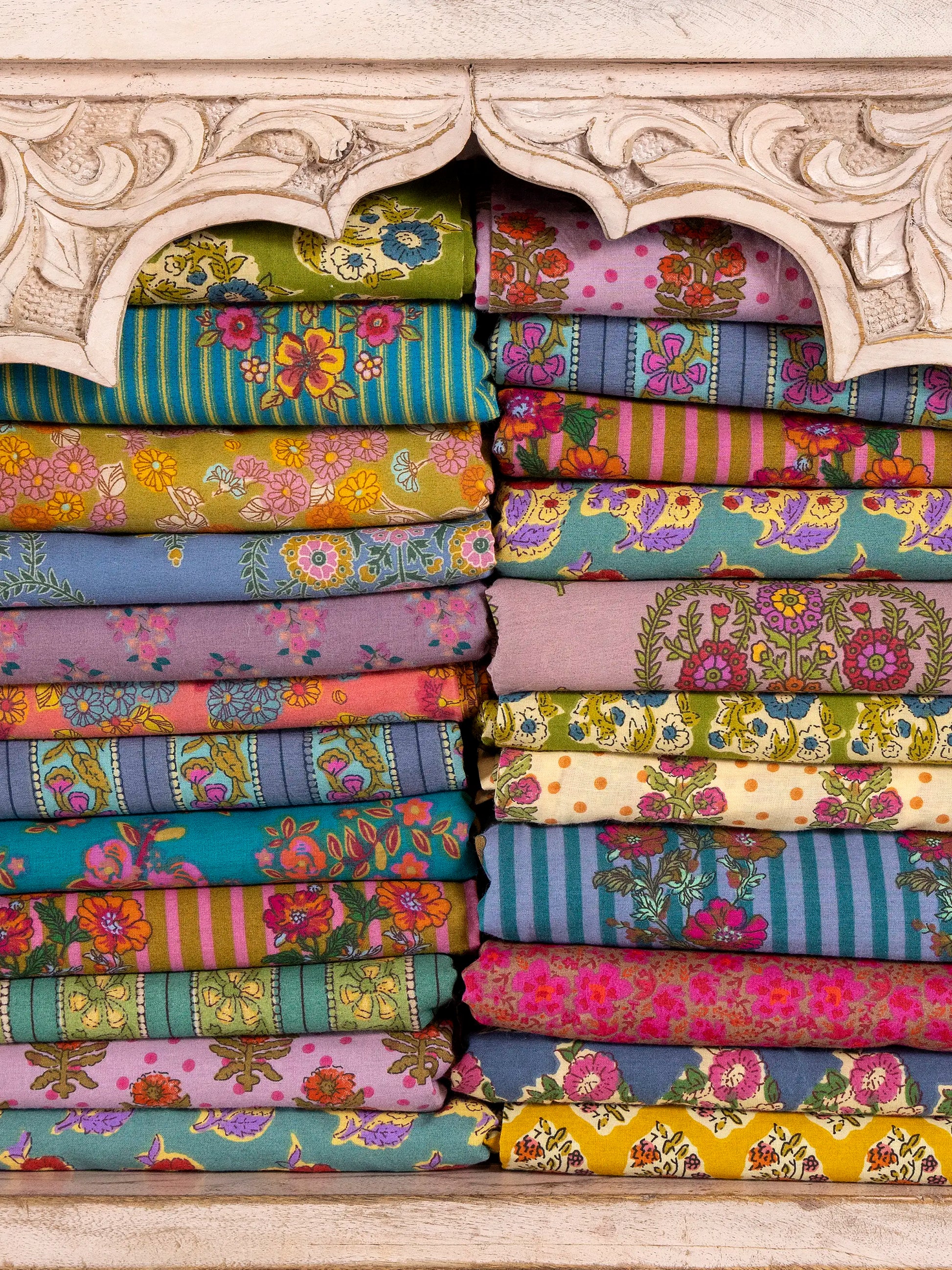 Mix & Match Cotton Fitted Sheet - Olive Daisy Toss