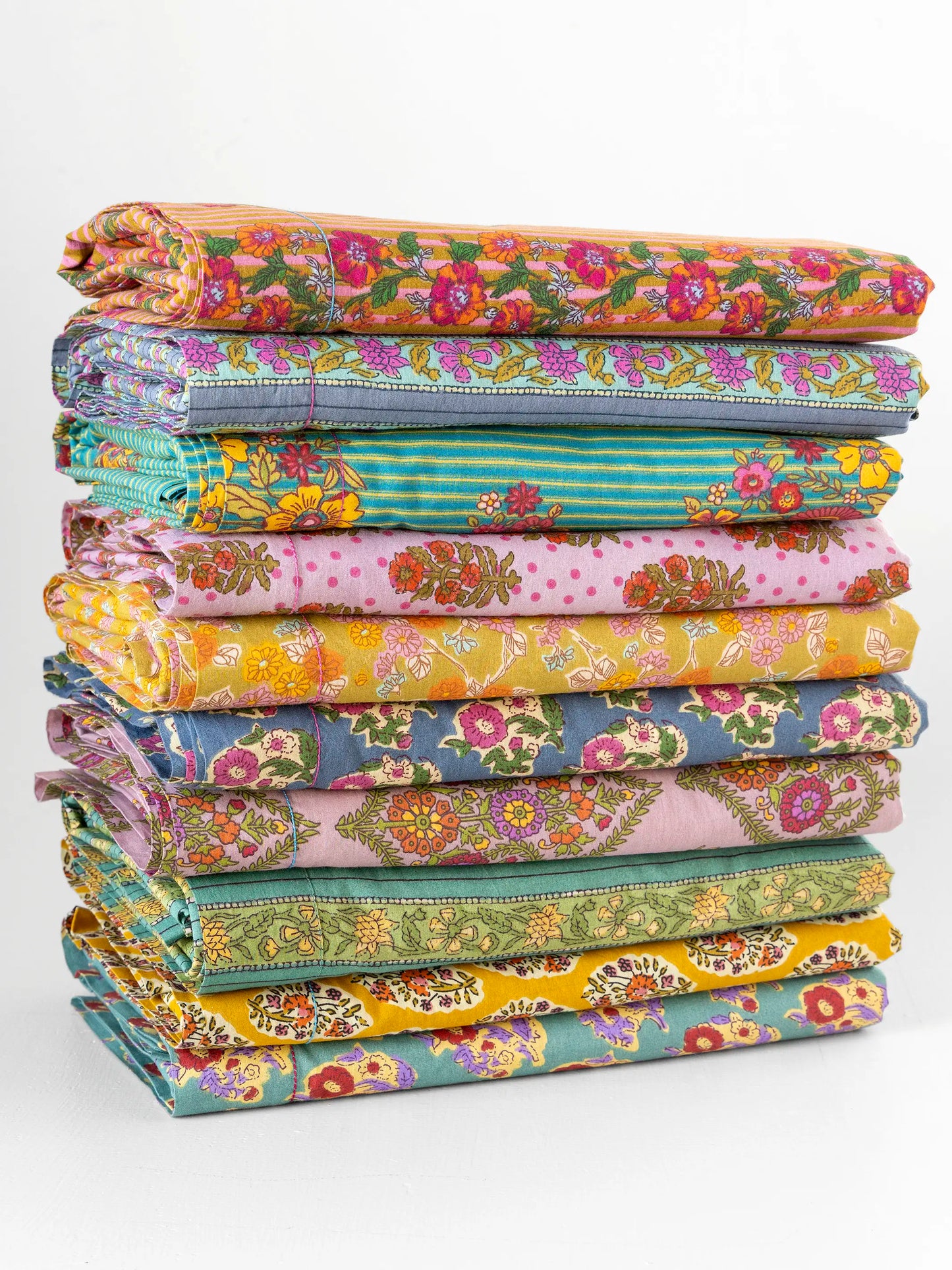 Mix & Match Cotton Fitted Sheet - Mauve Maia