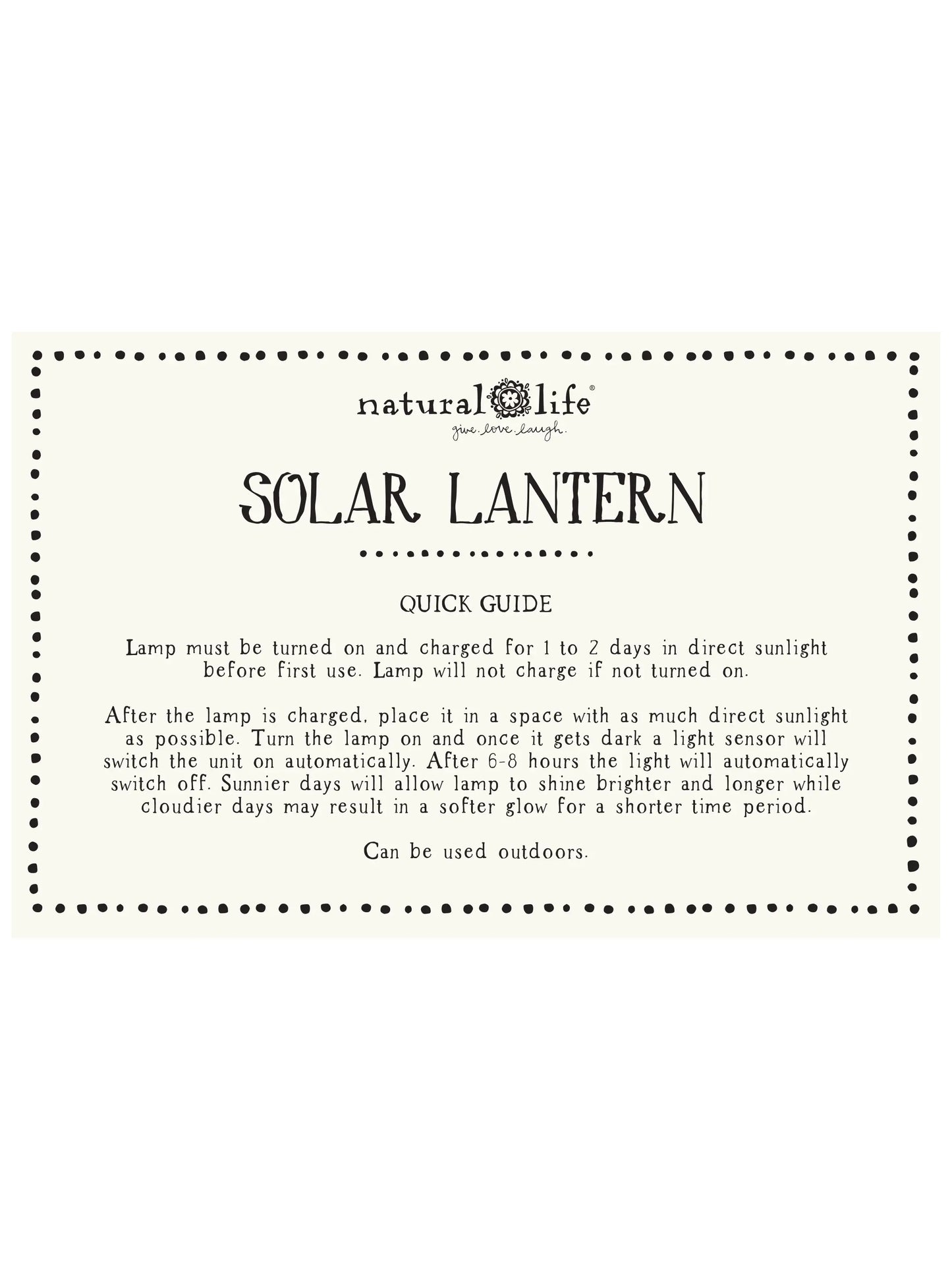 Little Solar Mandala Lamp - Bronze