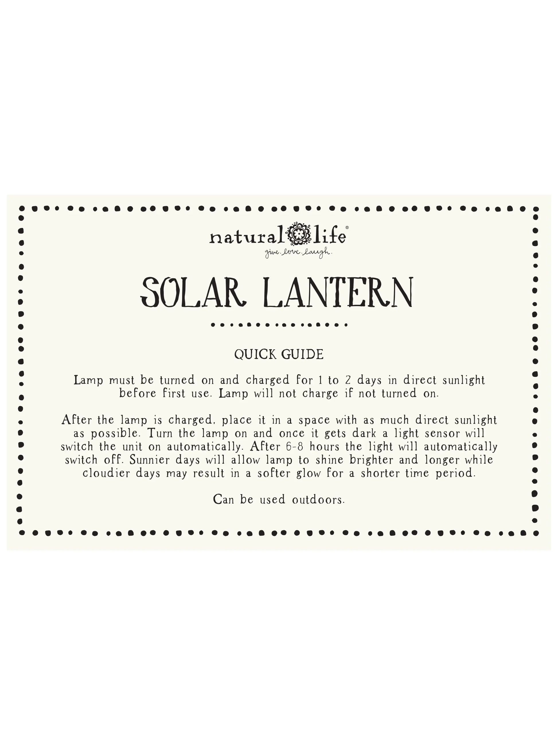 Little Solar Mandala Lamp - Bronze