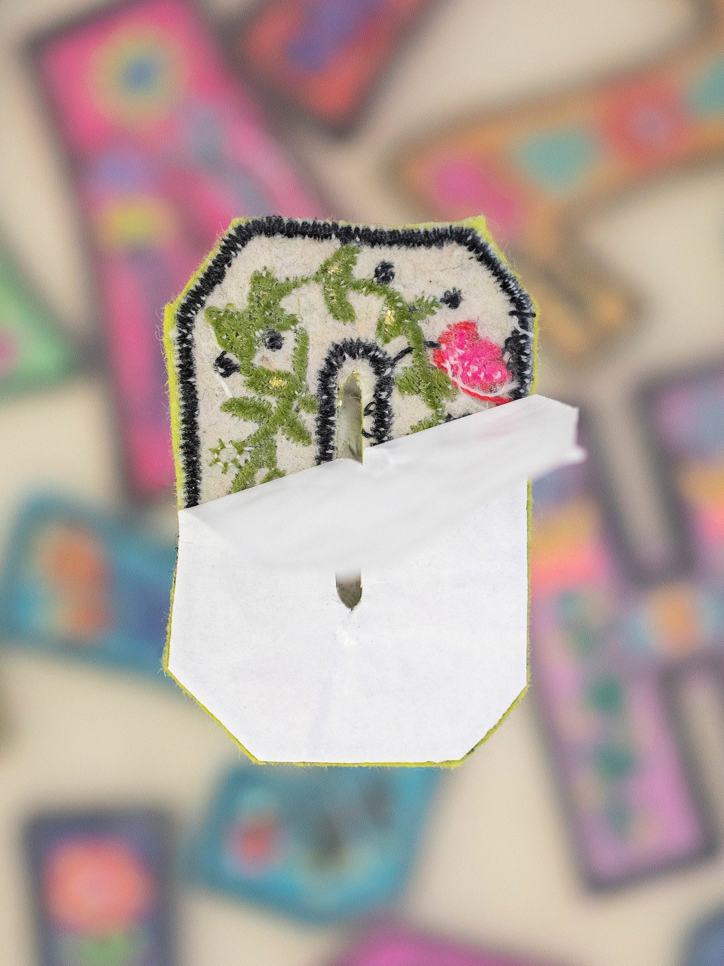 Stick-On Letter Patch - O