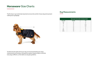 Ireland Newmarket Dog Coat XXS-M