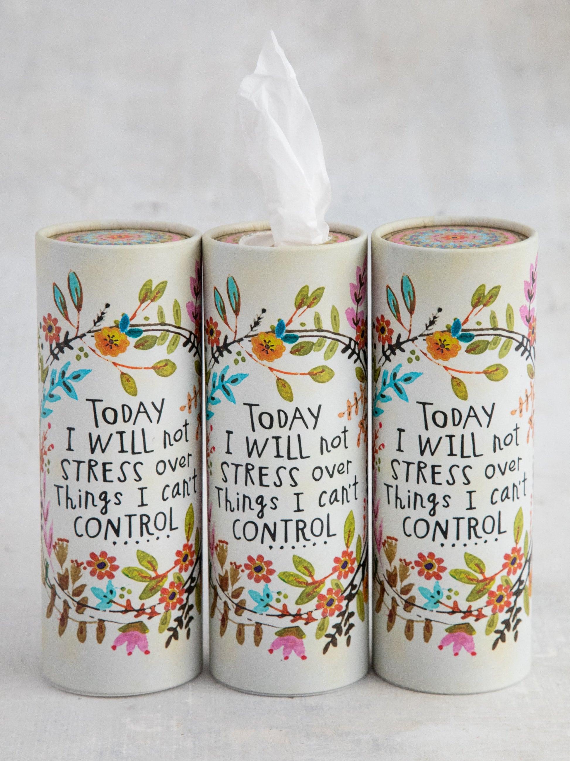 Car Tissues, Set of 3 - Will Not Stress
