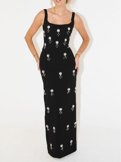 The Ultimate Muse Crystal Maxi Skirt Set