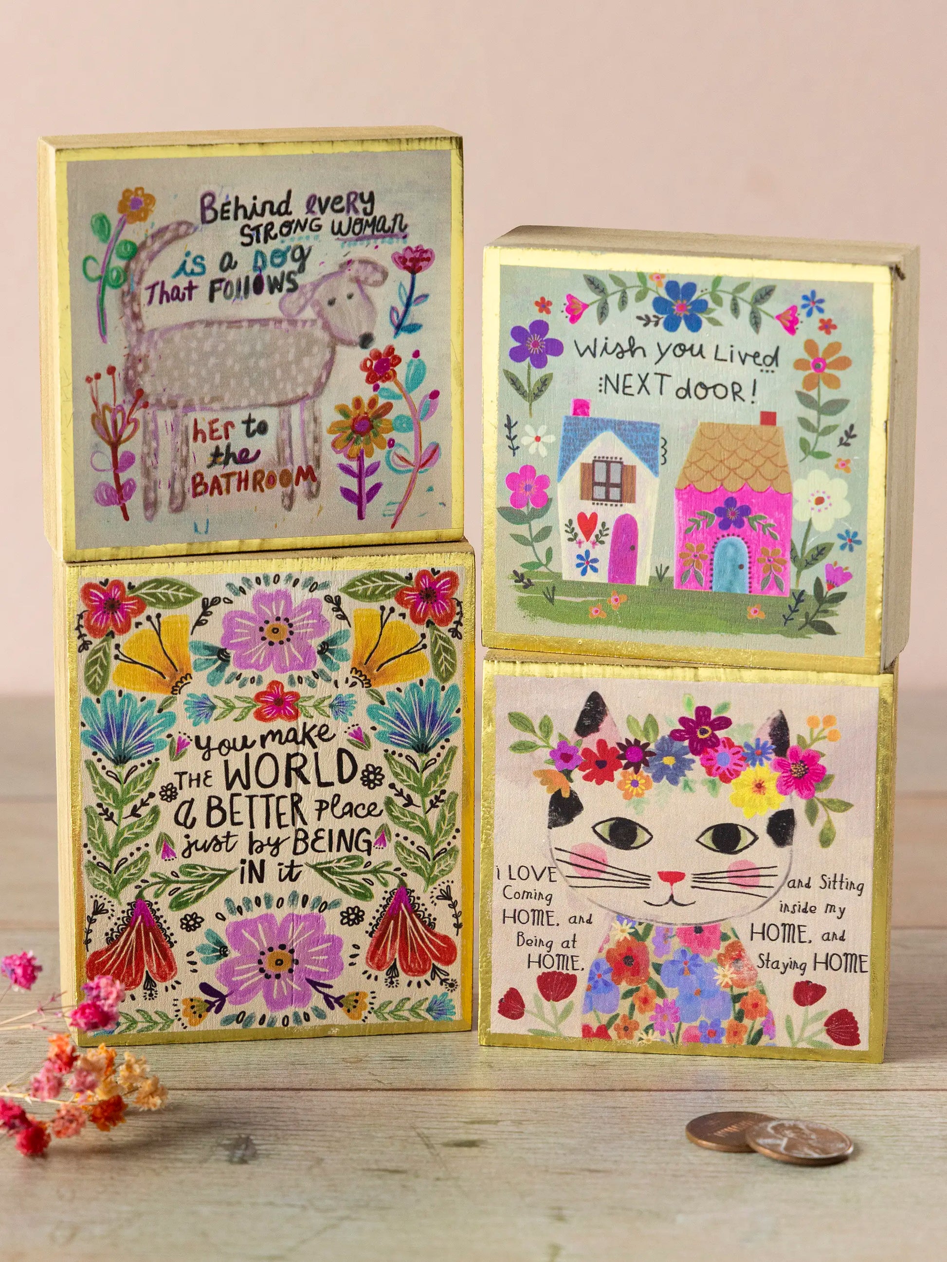 Tiny Block Keepsake - Like God Sent You There