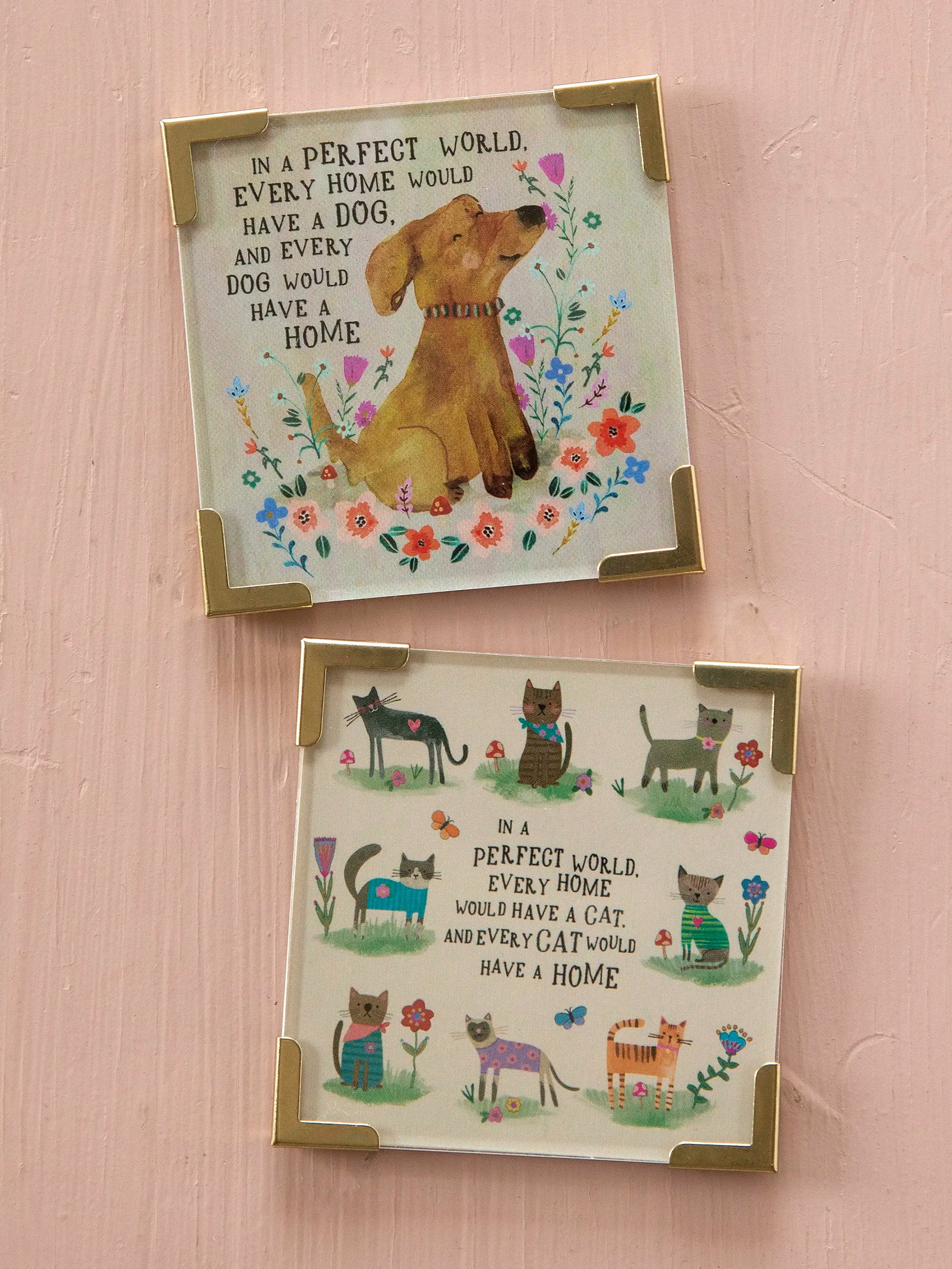 Corner Magnet Keepsake - Every Dog Has A Home