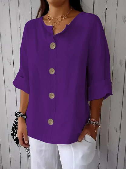 Women's Button-Down Casual Shirt